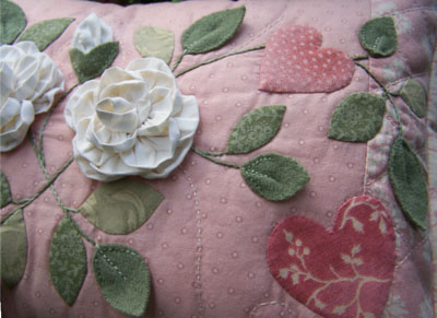 One Day In May As Roses Bloom ~ Cushion3