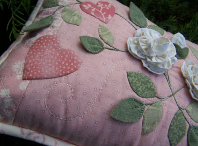 One Day In May As Roses Bloom ~ Cushion2