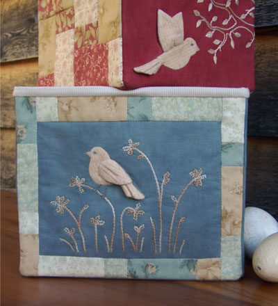 Birds Of The Meadow 2 ~ Fabric Storage Boxes - One Day In May