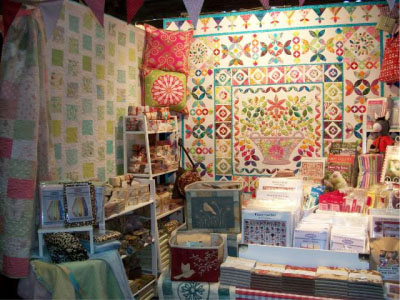 Blueberries stand H42 Craft and Quilt Fair Darling Harbour Sydney 2011 - 2