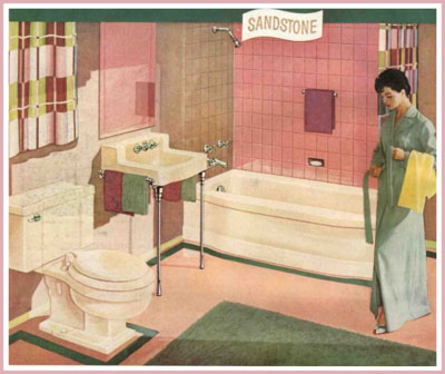 1950s bathroom