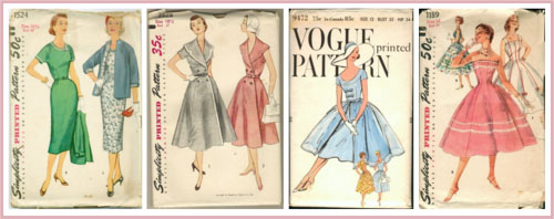 1950's sewing patterns