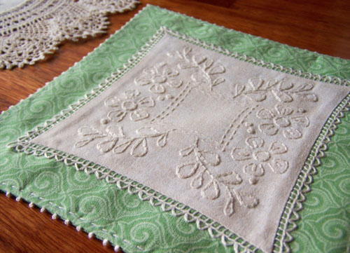 A Doily for Bessie 1 ~ One Day In May