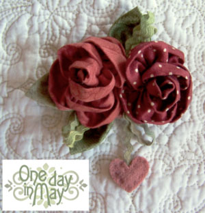 Sweet Roses ~ Brooch CH wkend