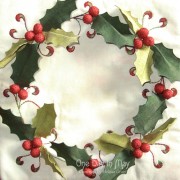 Deck the Halls Table Runner - central panel