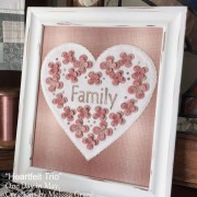 Heartfelt Trio - framed Family