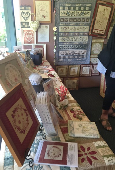 A few of my designs at Quilt In 2015