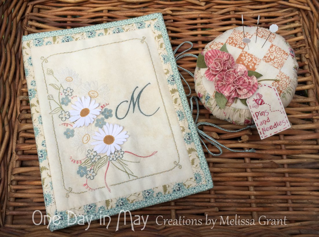 From the Fields - Organiser & Roses and Ruching - Pincushion