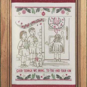We wish you a... - Vintage Christmas Stitchery