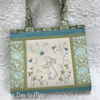 Down in the Meadow - book and pattern tote