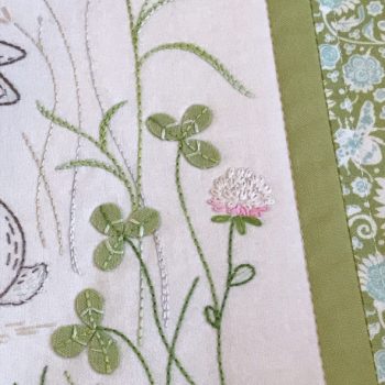 Down in the Meadow - clover detail