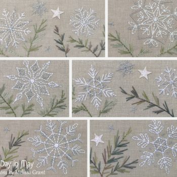 A Scattering of Snow ~ snowflake detail